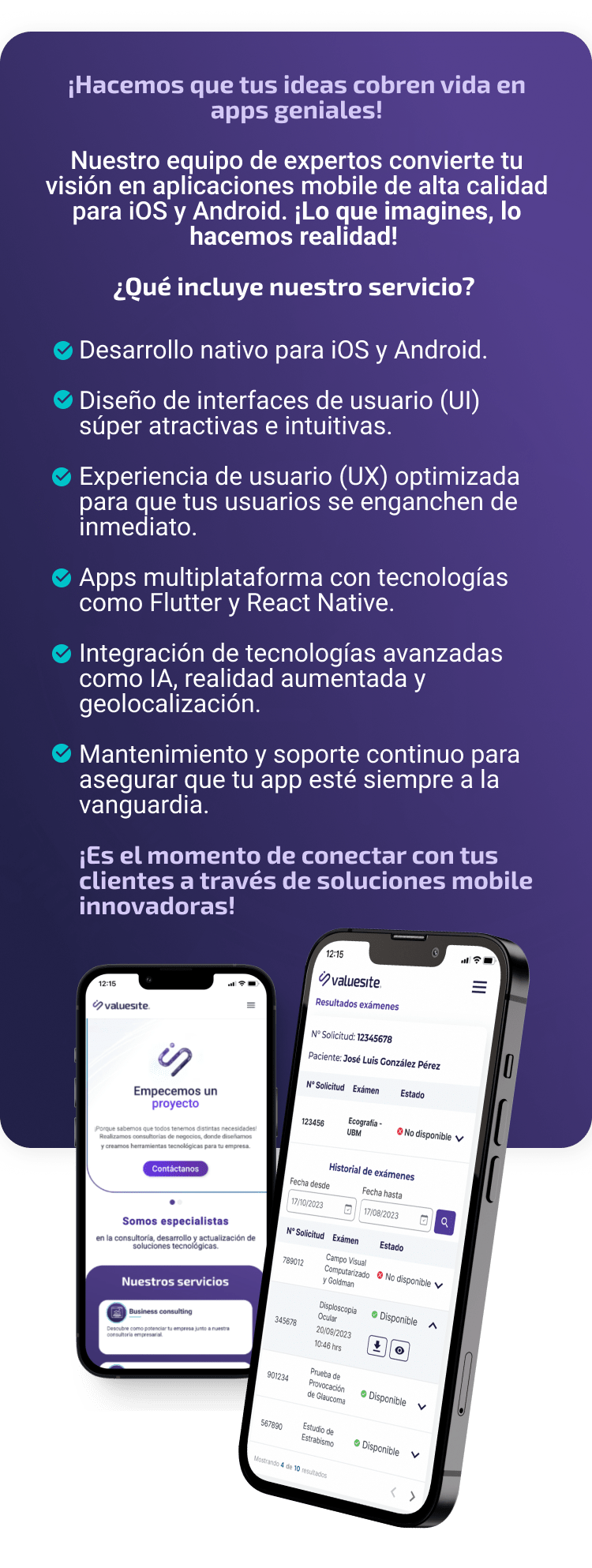 Desarrollo mobile